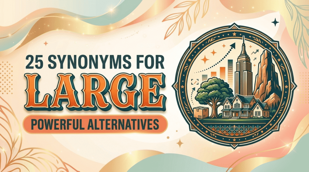25 synonyms for large