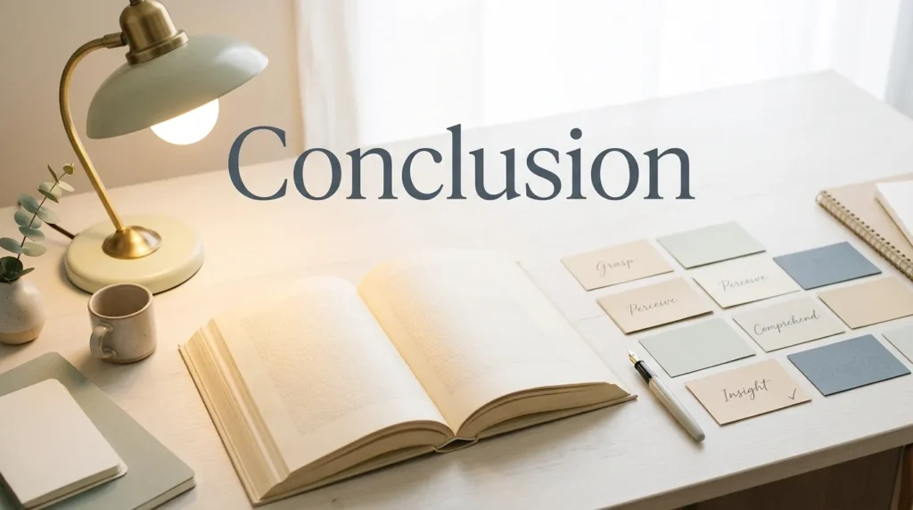 Conclusion of Understanding