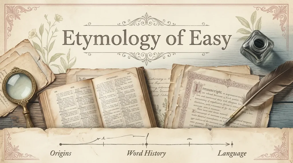Etymology of Easy