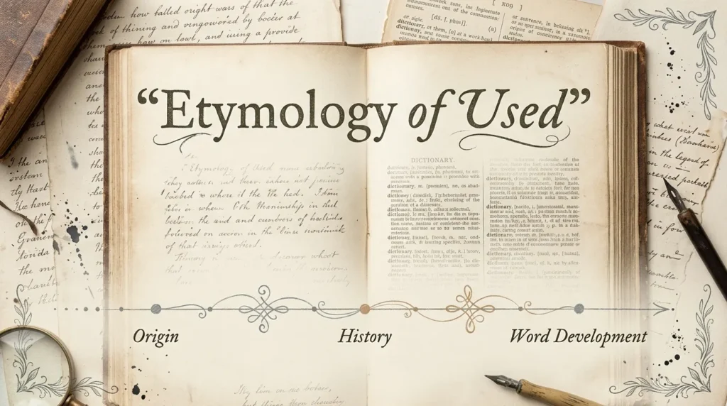 Etymology of Used