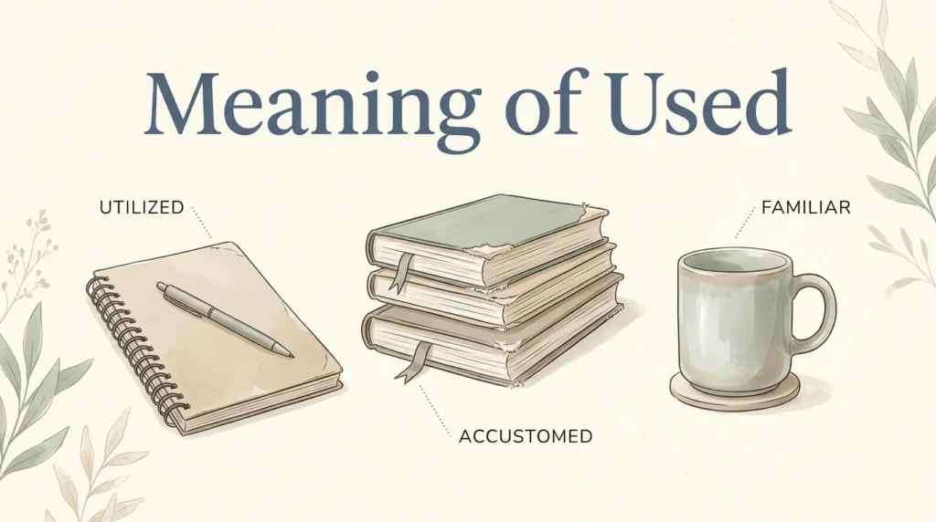 Meaning of Used