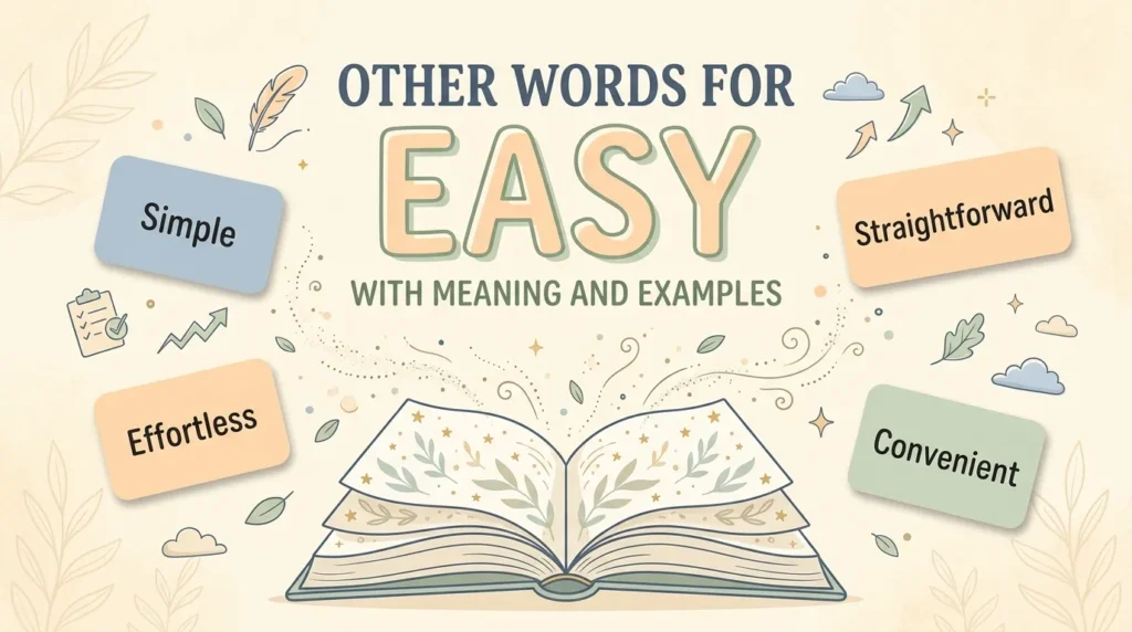 Other Words for Easy With Meaning and Examples