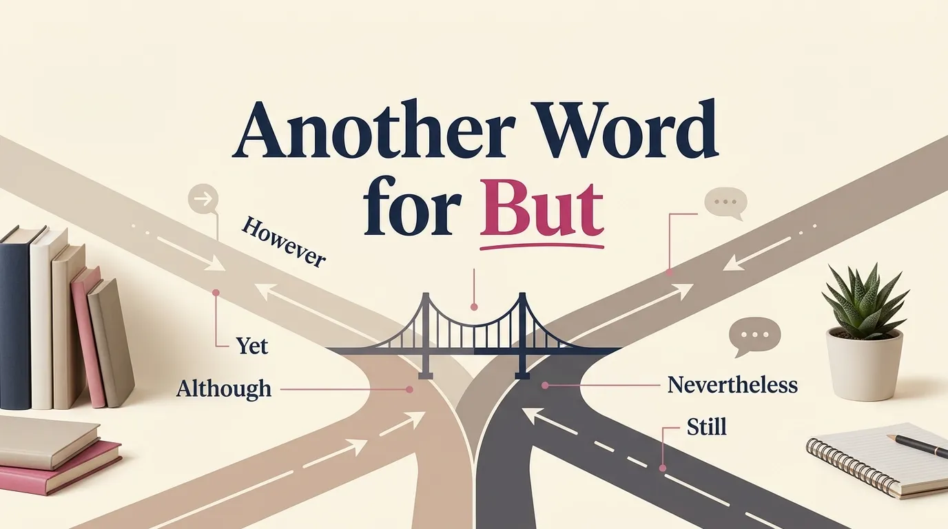 Another Word for But