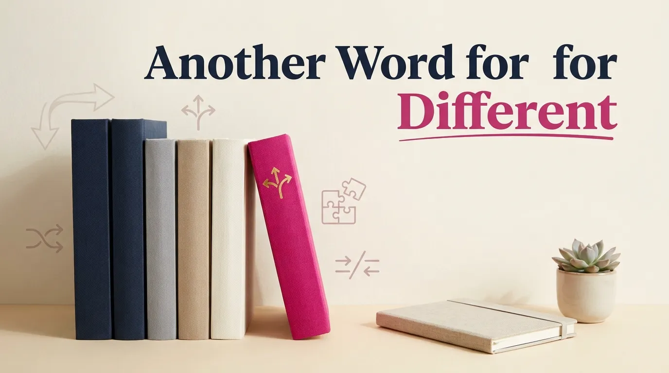 Another Word for Different