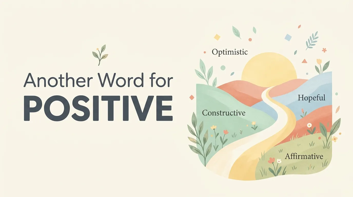 Another Word for Positive