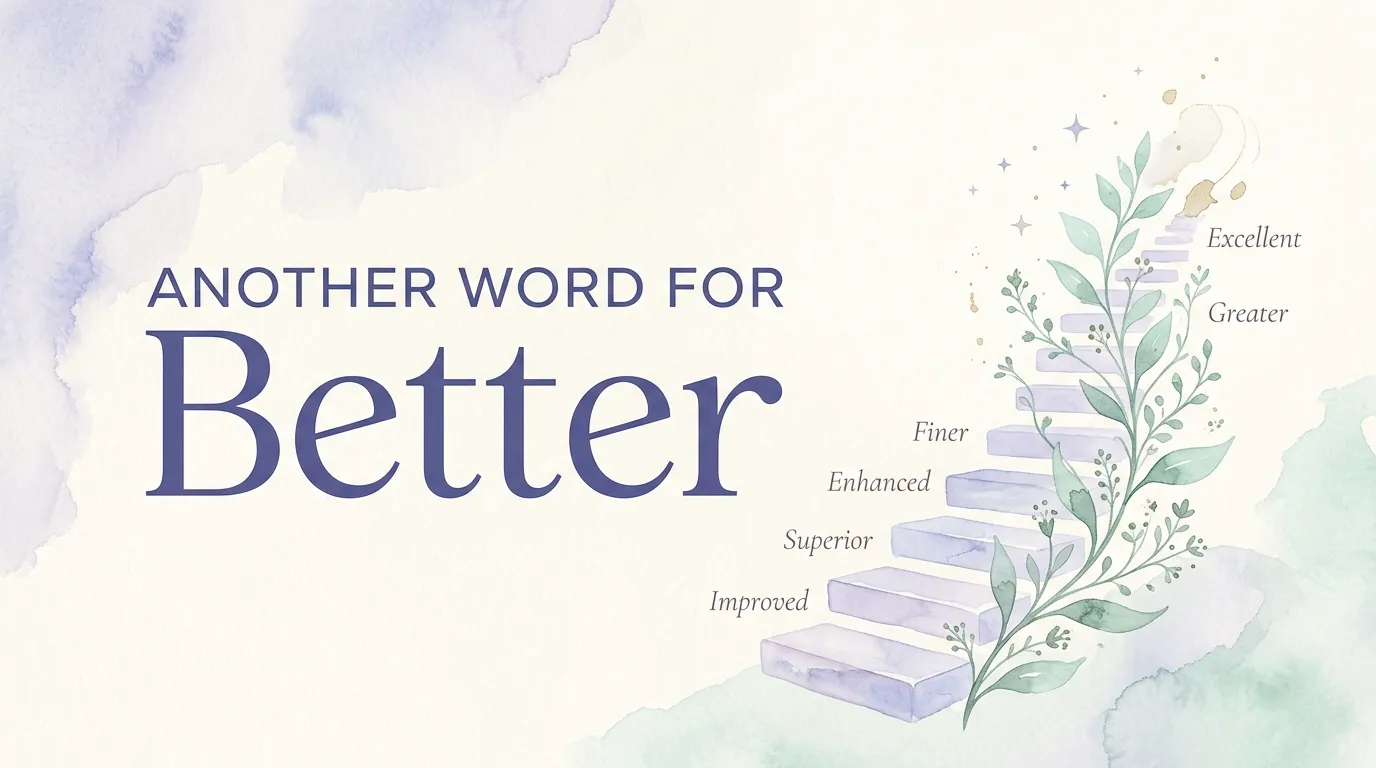 Another Word for Better