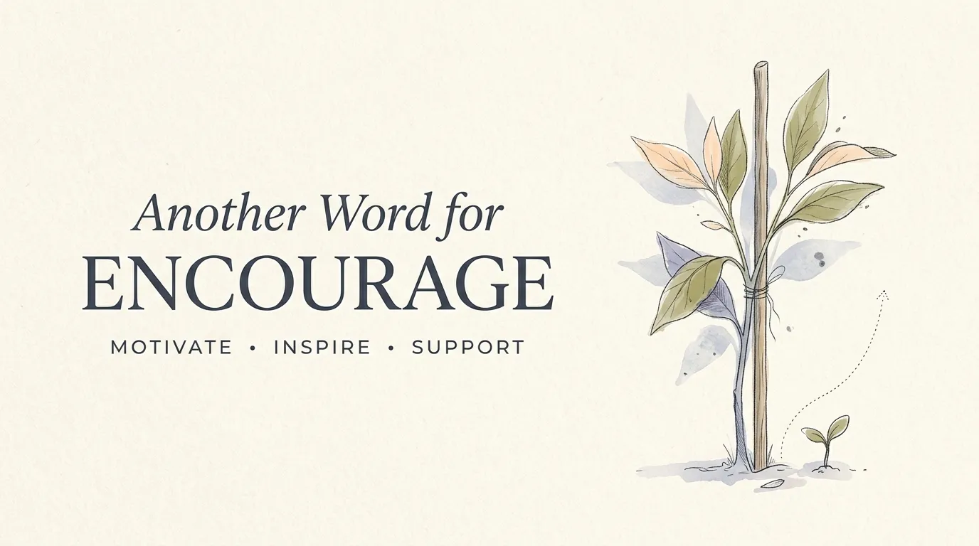 Another Word for Encourage