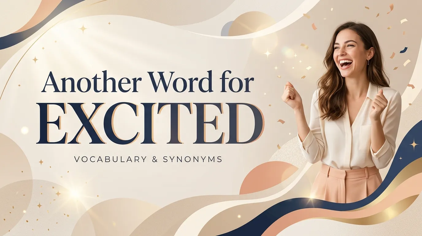 Another Word for Excited