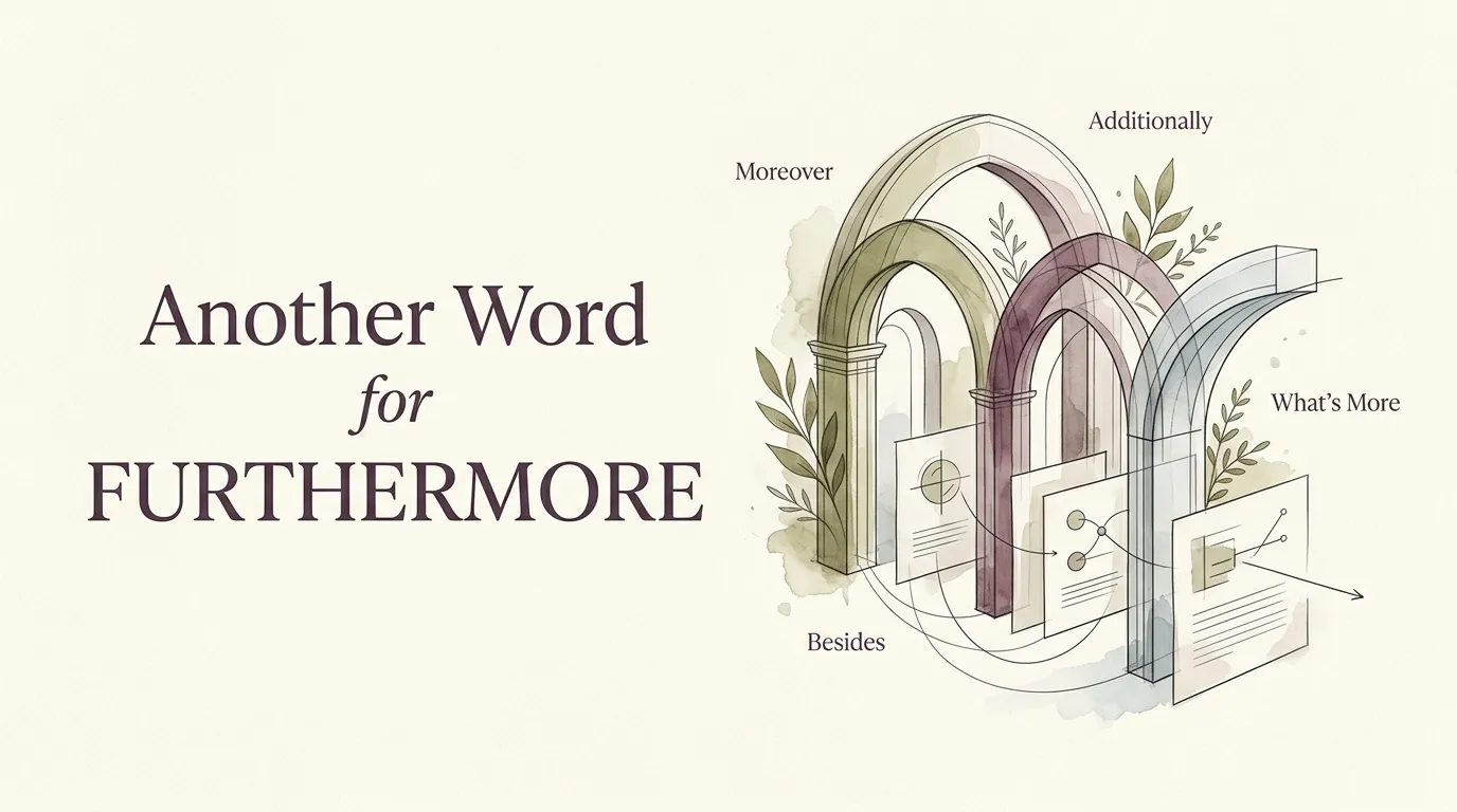 Another Word for Furthermore