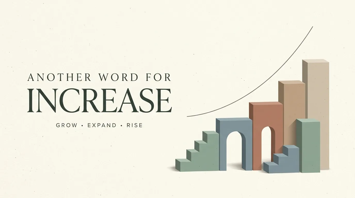 Another Word for Increase