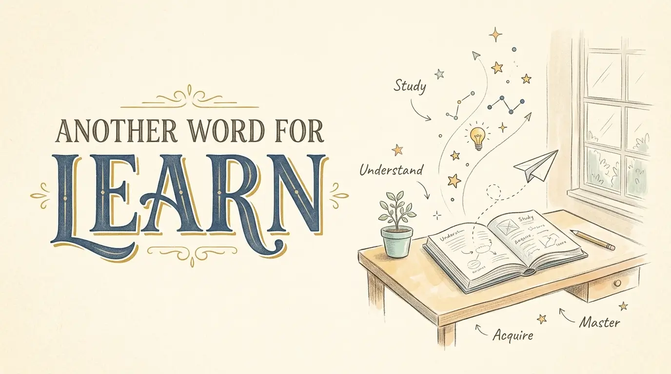 Another Word for Learn
