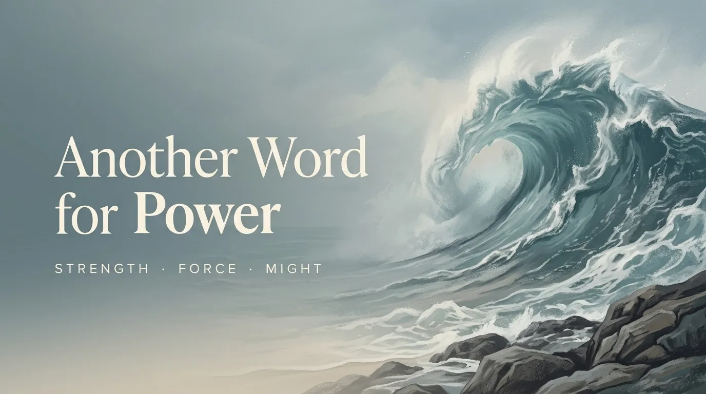 Another Word for Power