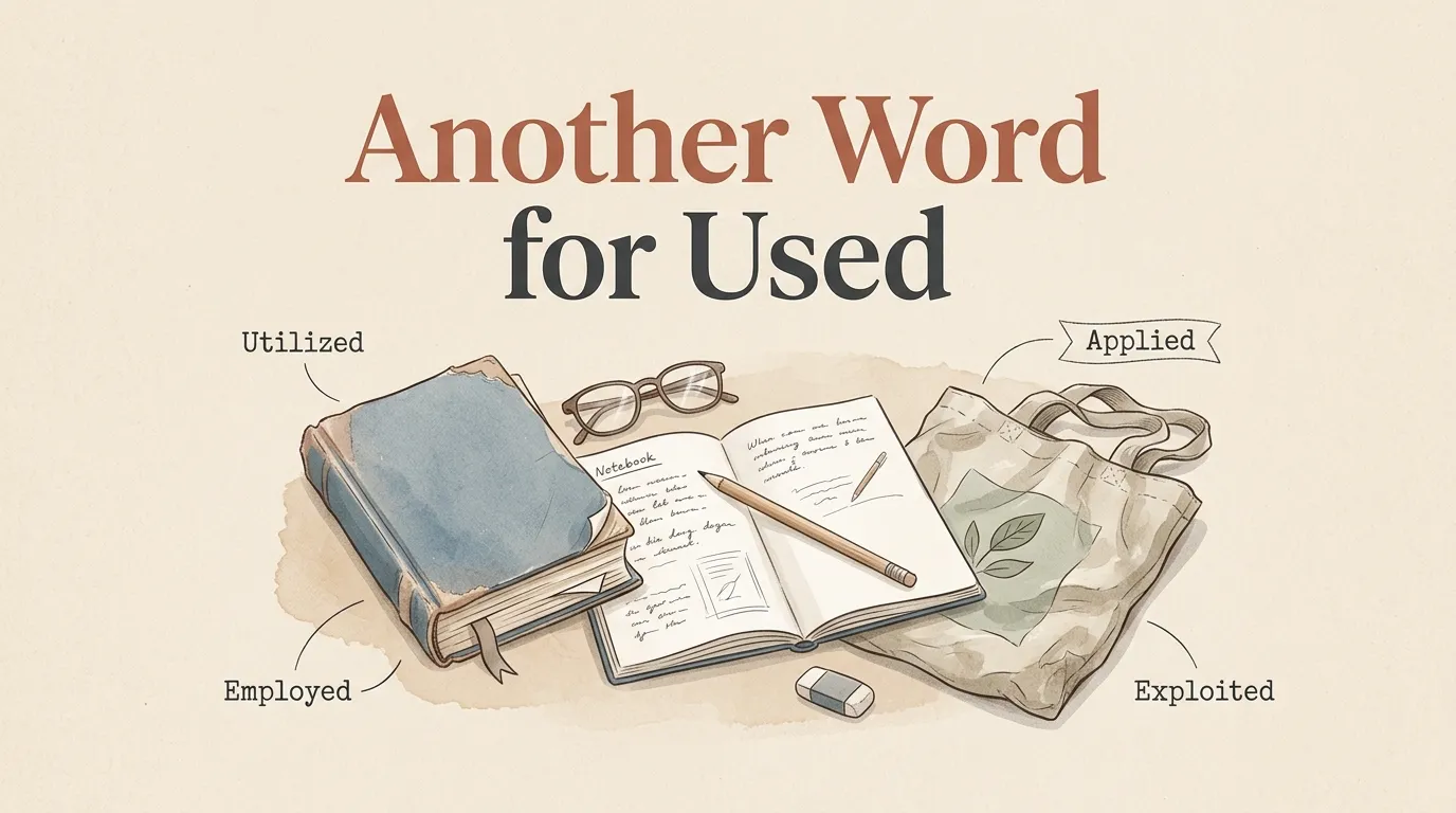 Another Word for Used